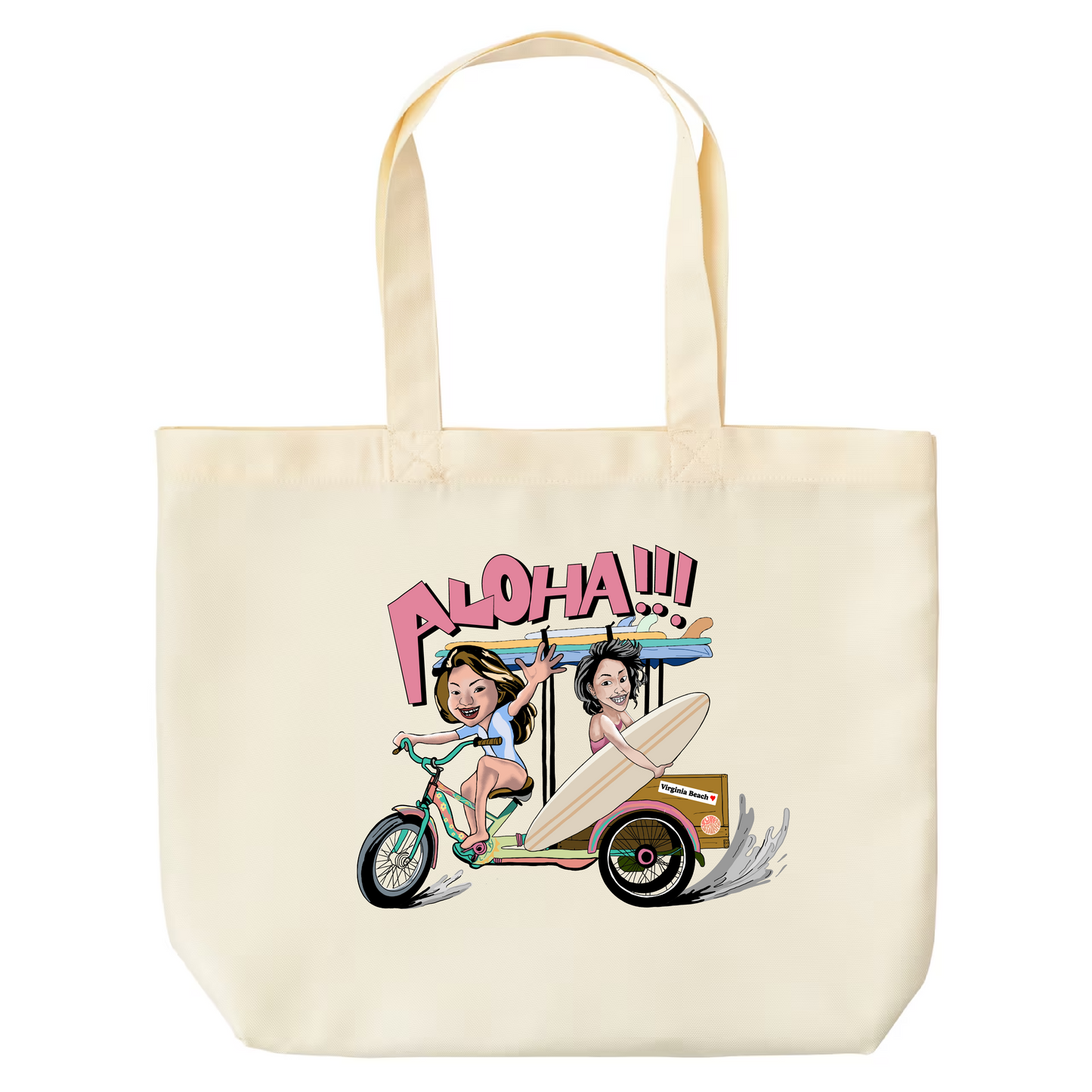 Unbleached Tote Bag (2 Designs)