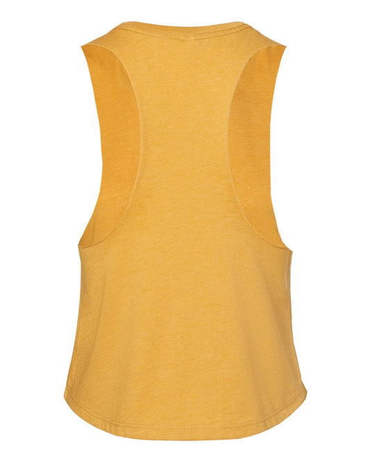 Heather Mustard Dawn Patrol Coffee Crop Tank