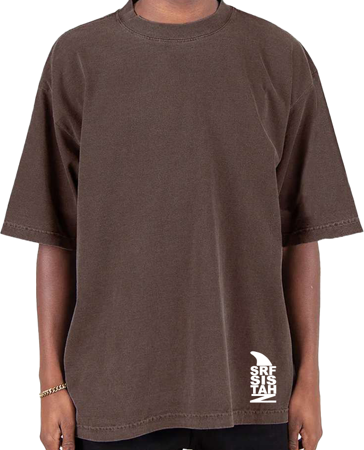 Dropped Shoulder Garment-Dyed