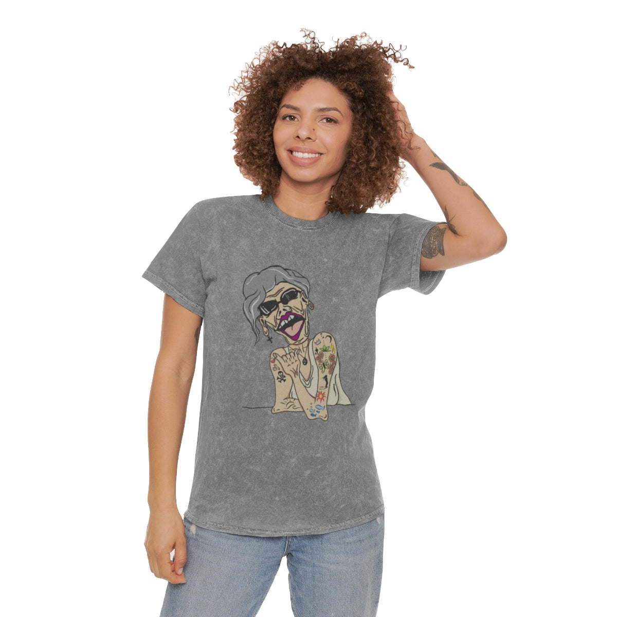 Rockin' Granny Mineral Wash Tee (L)