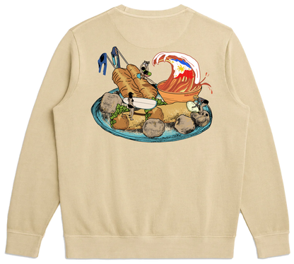 Dune "Filipino Street Food" French Terry Crewneck Sweatshirt