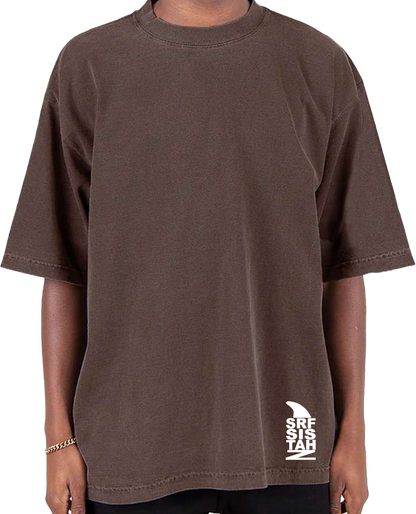 Dropped Shoulder Garment-Dyed