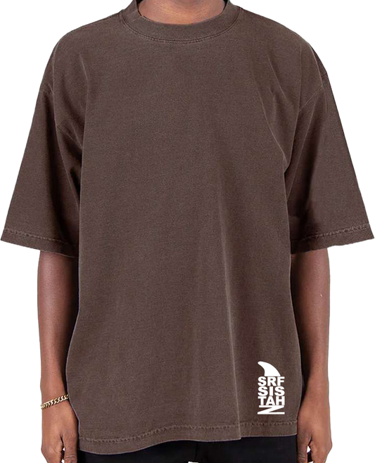 Dropped Shoulder Garment-Dyed