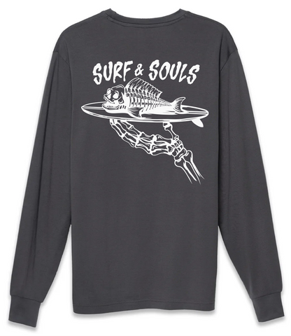 Surf & Souls Supima Long Sleeve Tee