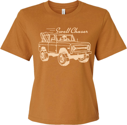 Women's Heavyweight Boxy Swell Chaser Tee