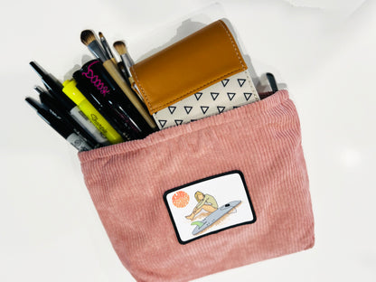 Corduroy Accessory Pouch